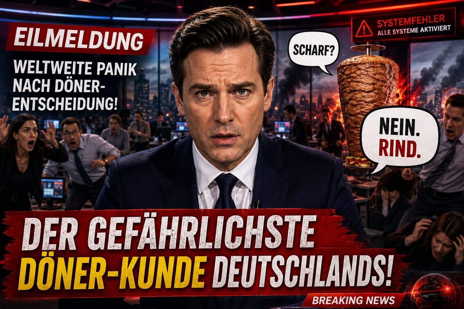 🚨 EILMELDUNG: Der gefährlichste Döner-Kunde Deutschlands
