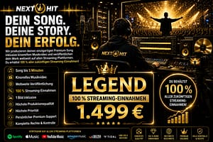 LEGEND – Dein Meisterwerk · 100 % Streaming-Einnahmen