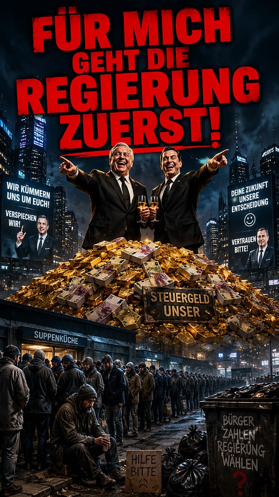 Für mich geht die Regierung zuerst